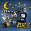 Serwetki Happy New Year Czarne 10 Szt