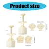 Multifuntional Dessert Molds Flower Shape Pastry Molds Pastry Decorating Tool Baking Molds Suitable for Baking Dessert
