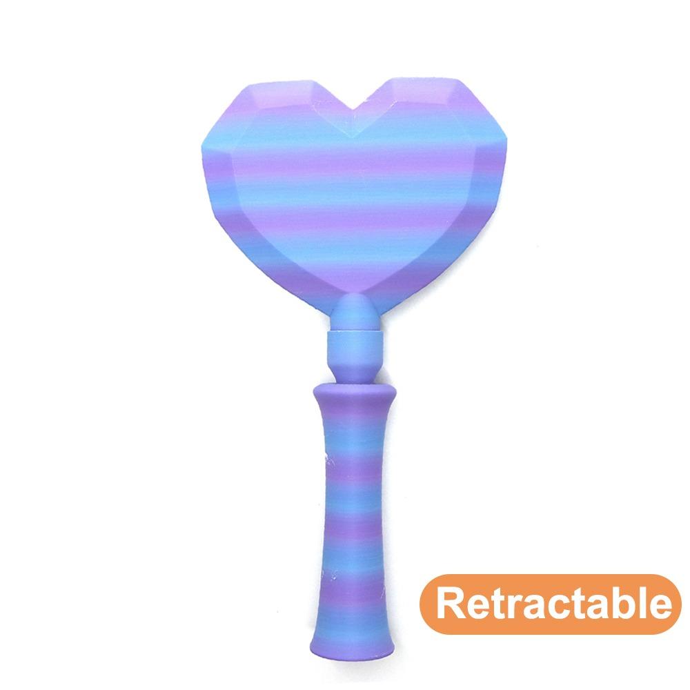 

Retractable Wand Tap To Pay 3D Printed Magic Wand Contactless Payment Card Holder Heart Shape Portable Wand Card Payment Wand