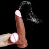 Huge Ejaculating Penis Spray Water Dildo Soft Realistic Strap-on Squirting G-Spot Anal Prostate Play Sex Toys for Women Vagina