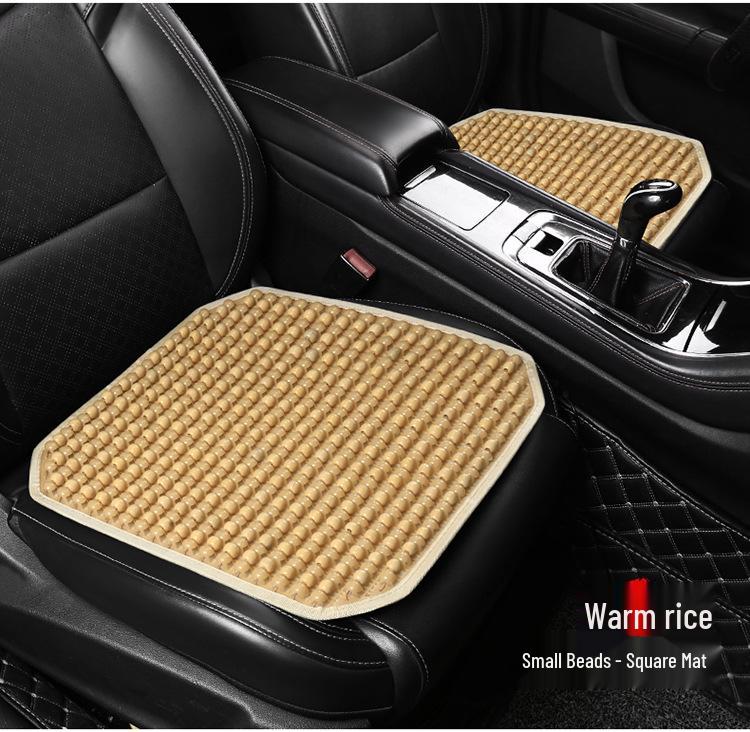 Universal 26 Years Summer Breathable Wood Bead Car Seat Cushion Mat