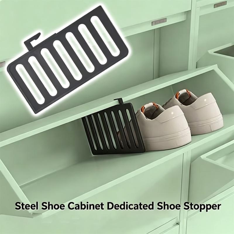 Shoe Cabinet Separator Set of 6 in Cold-Rolled Steel for Entryway Storage, Shoe Pair Sorting and Cabinet Order