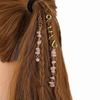2Pcs/Set Vintage Ethnic Style Spiral Dreadlock Hair Clip Pendant Hair Loop  Women Dreadlock Styling