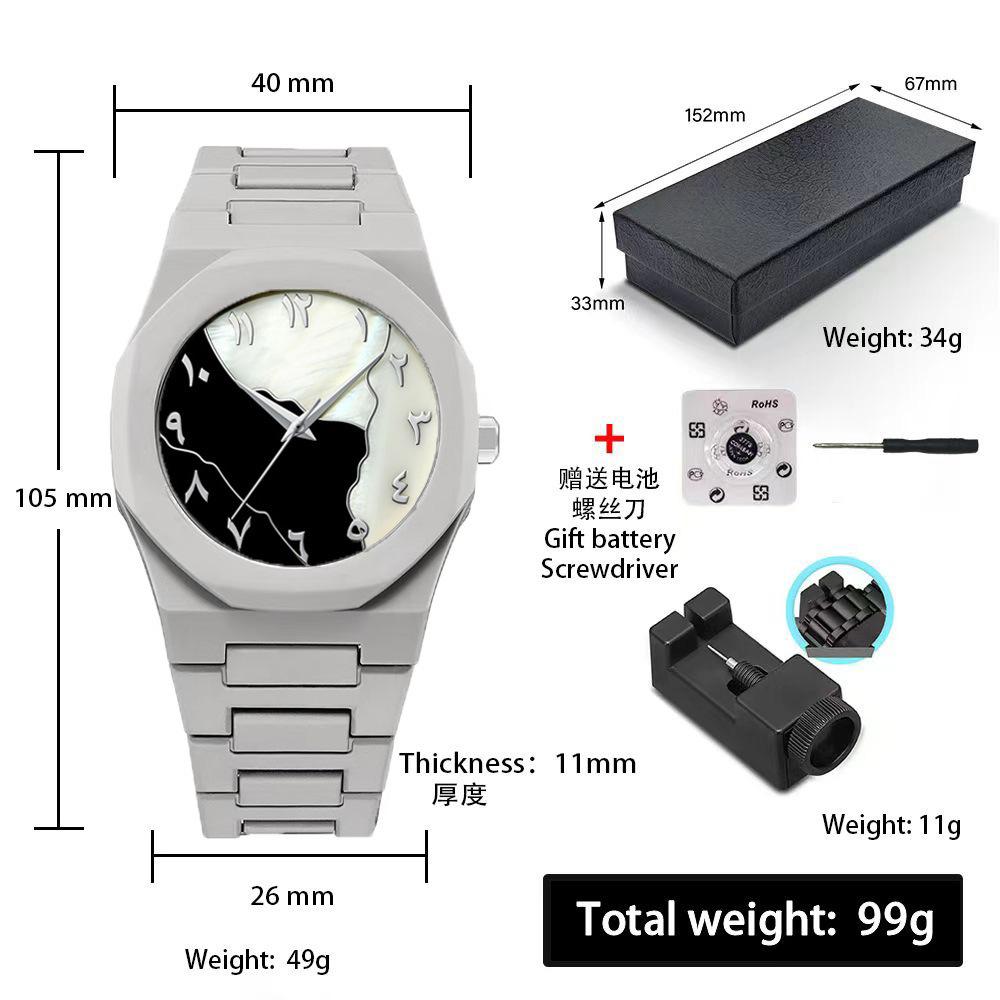 Watch Men'S Premium Waterproof Watch, Russia South East Asia Plastic Quartz Watch
