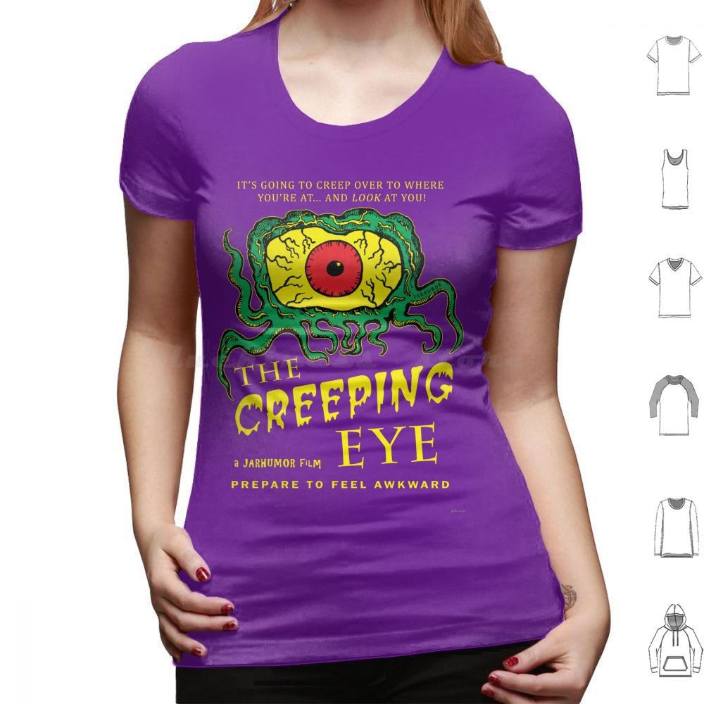 The Eye T Shirt 6xl Cotton Cool Tee The Crawling Eye Movie Movies Parody Classic Horror Bad Cult Monster Creature Evil Creepy