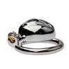 Metal Pussy Male Chastity Device Sissy Cock Cage Erotic Urethral Lock Penis Rings BDSM Adult Sex Toys for Men Chastity Belt