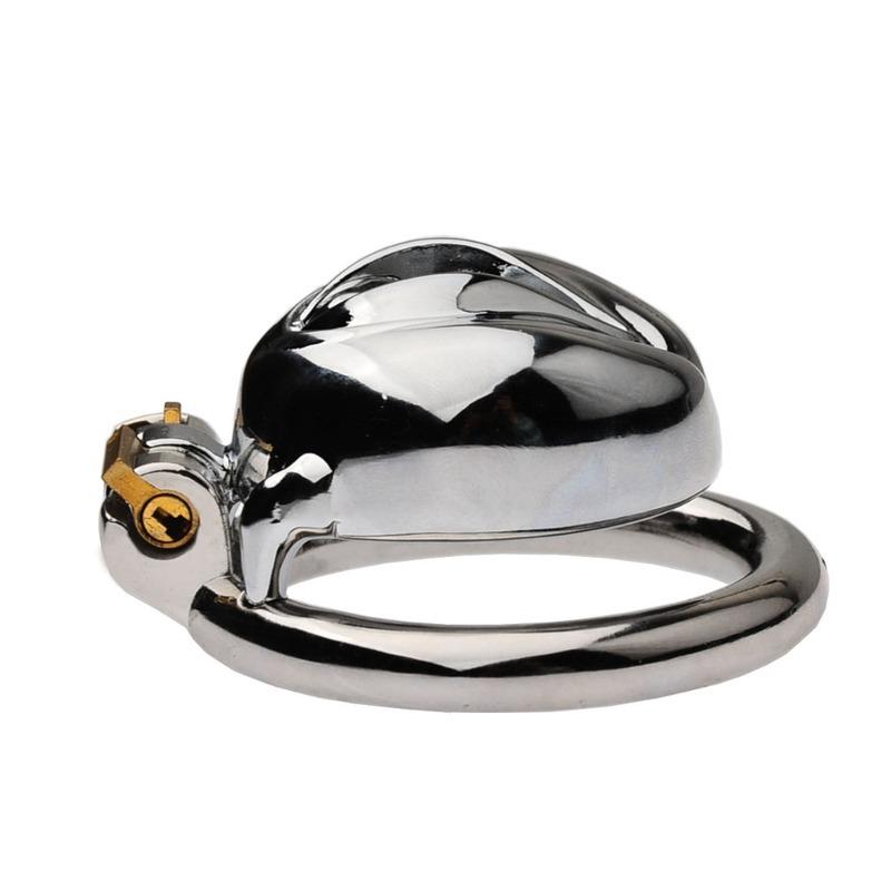 Metal Pussy Male Chastity Device Sissy Cock Cage Erotic Urethral Lock Penis Rings BDSM Adult Sex Toys for Men Chastity Belt