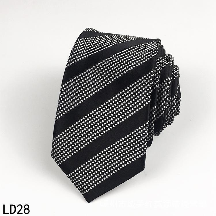 

Галстук, Мужской Полиэстеровый Шелк Деловой Галстук В Полоску Повседневный Свадебный 6 См Южнокорейский Шелк Высококлассный Галстук