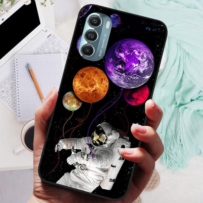For Moto G Stylus 5G 2022 Case Black Cover Lion Wolf Silicone Soft Back Cases For Motorola Moto G Stylus 4G 5G Protective Shell