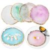 Resin Agate Slice Nail Art Painting and Display Palette