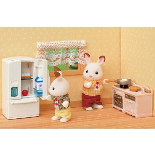 Sylvanian Families Doll/Furniture Set [Lots of Play! First Furniture Set] SE-203 ST Mark Certification For Ages 3 and Up Toy Dollhouse Sylvanian Famil