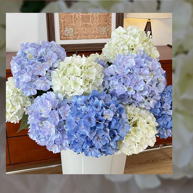 3D Printed Lisa Hydrangea Artificial Flowers, 144 Pieces for Floral Arrangements, Weddings, DIY Decorations, or Simulation Displays.