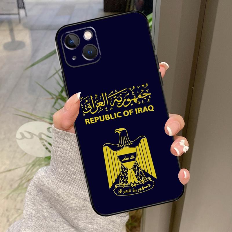 

Чехол для iPhone с флагом Ирака Иракский Ирак Флаг Чехол Для iPhone 17 Pro Max 15 14 13 12 11 16 Pro Max Plus 12 13 Mini 16e 17 Air Задняя крышка iPhone 13Pro MAX