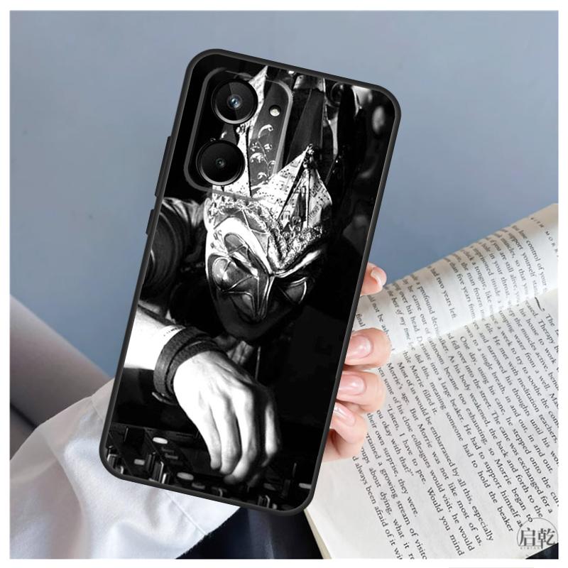 DJ Boris Brejcha Case For Realme C55 C67 C53 C51 C35 C33 C31 C30 C25s C21Y GT Neo 5 GT5 9 10 11 12 Pro Plus