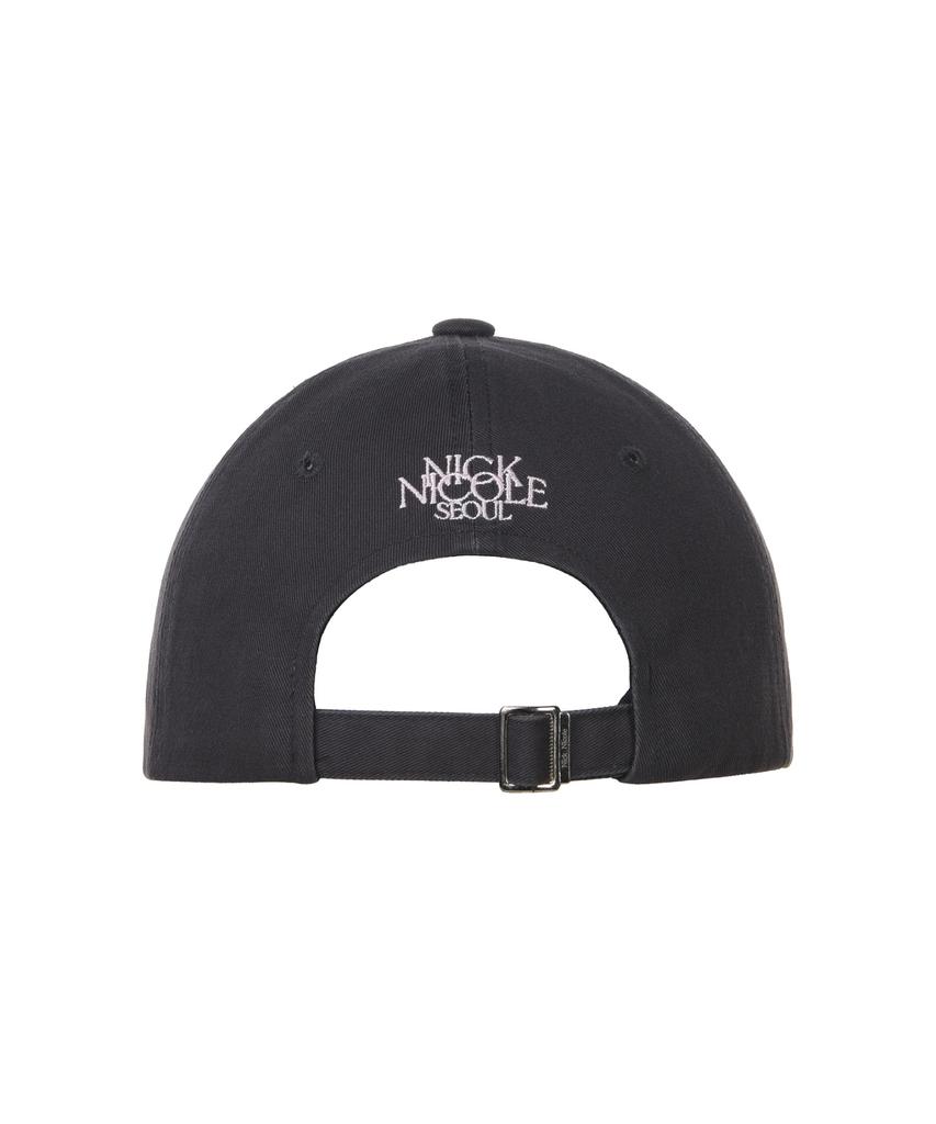 Nigaennikol Mini Butterfly Blink Ball Cap_Charcoal Pink