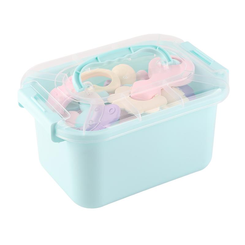 Dětské kousátko plastové lze vyvařit bezpečné kojenecké kousátko s chrastítkem pro děti od 0 do 1 roku