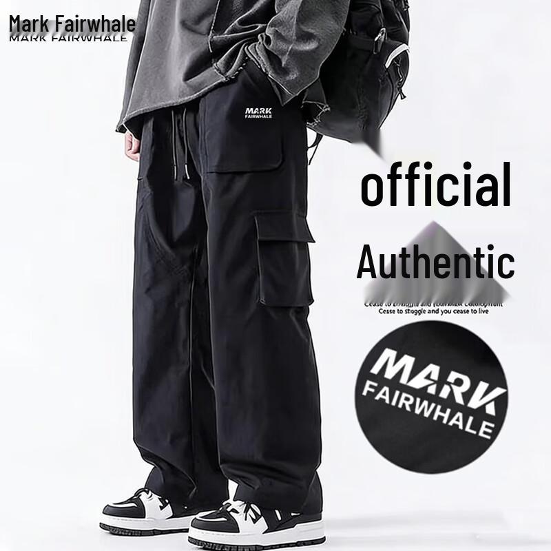 Mark Fairwhale Men s Solid Workwear Casual Pants L