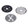 4pcs 3-3/8 Inch Diameter Mini Circular Saw Blade Circular Saw Blade Set  For Wood Plastic