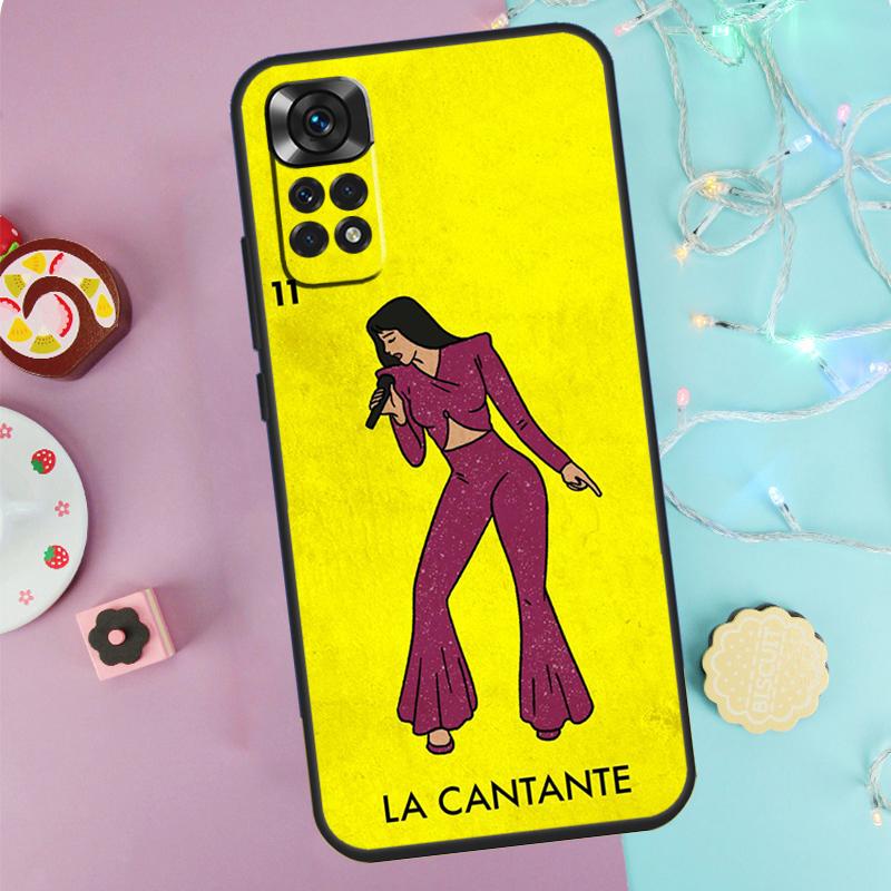 Mexican Bingo Loteria Case For Xiaomi Redmi Note 14 13 9 10 11 12 Pro 9S 10S 11S 12S Redmi 13C 10C 12C 14C Cover