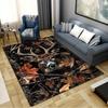 Vintage Deer Carpet Rug for Living Room Bedroom Home Sofa Decoration,Kids Play Non-slip Floor Mat