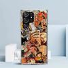 Halloween Fall Art Witch Cat Phone Case For Samsung Galaxy S24 S25 Edge S26 Ultra S22 S23 Plus S21 + S20 FE Soft TPU Back Cover