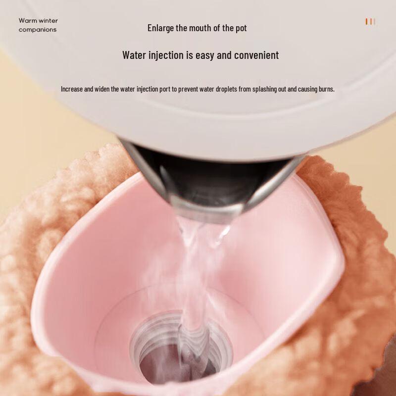 Lexuere Cloud Velvet Plush Hot Water Bottle