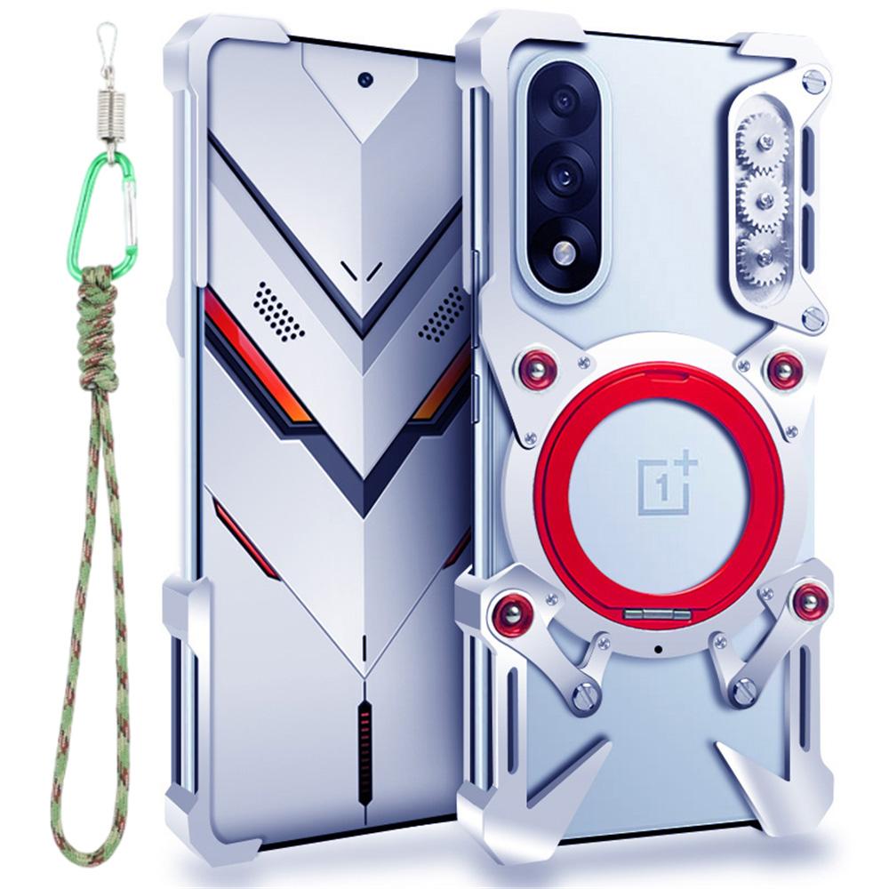 Nárazníkové pouzdro Pro OnePlus Nord 5 5G/Ace 5 Ultra 5G/Ace 5 Racing 5G/Ace 3 5G/Ace 3 Pro 5G/Ace Pro 5G Hliníková slitina Magnetický kryt