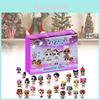 New Festive Christmas 24 Day Countdown Blind Box Advent Calendar Gift For Kids