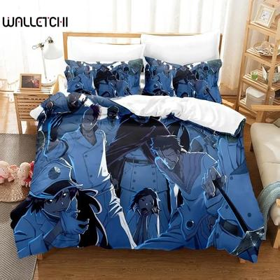 Bleach Bedding Set Single Twin Full Queen King Size Bed Set Adult Kid Bedroom Duvet Cover Sets 3D Print Anime Bed Sheet Set