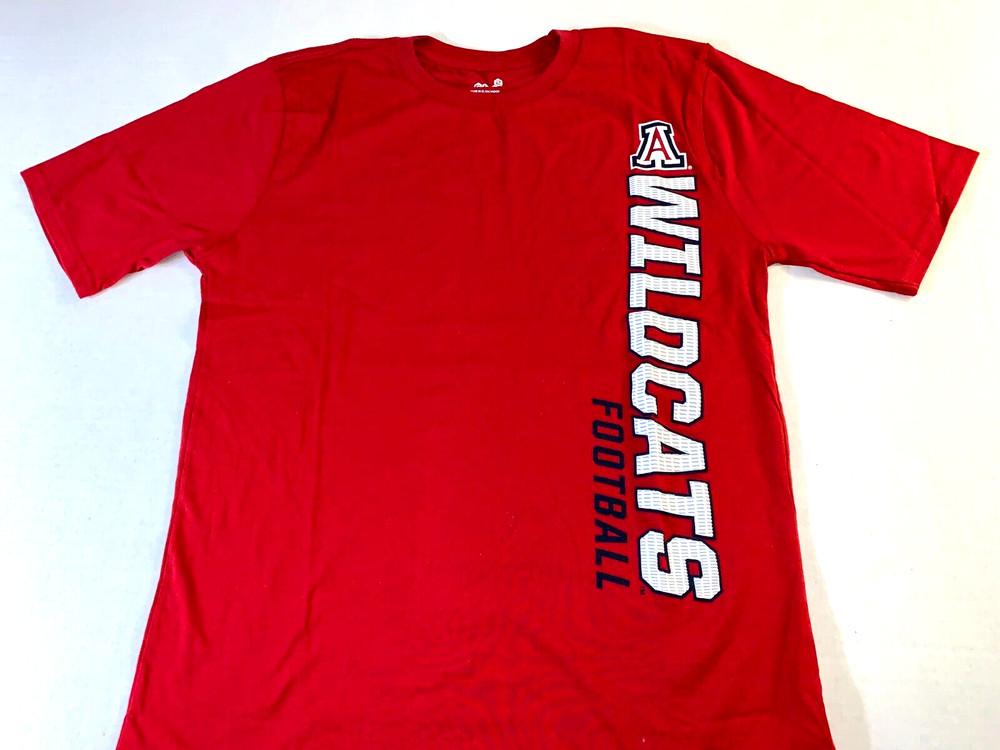 The University of Arizona Wildcats Football Team Red T-Shirt New! Boys XL 18 Unisex T-Shirt M