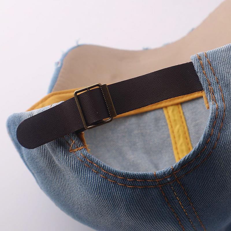 Verstellbare Vintage-Kappe für Damen und Herren für Outdoor-Wanderungen und Bergsteigen