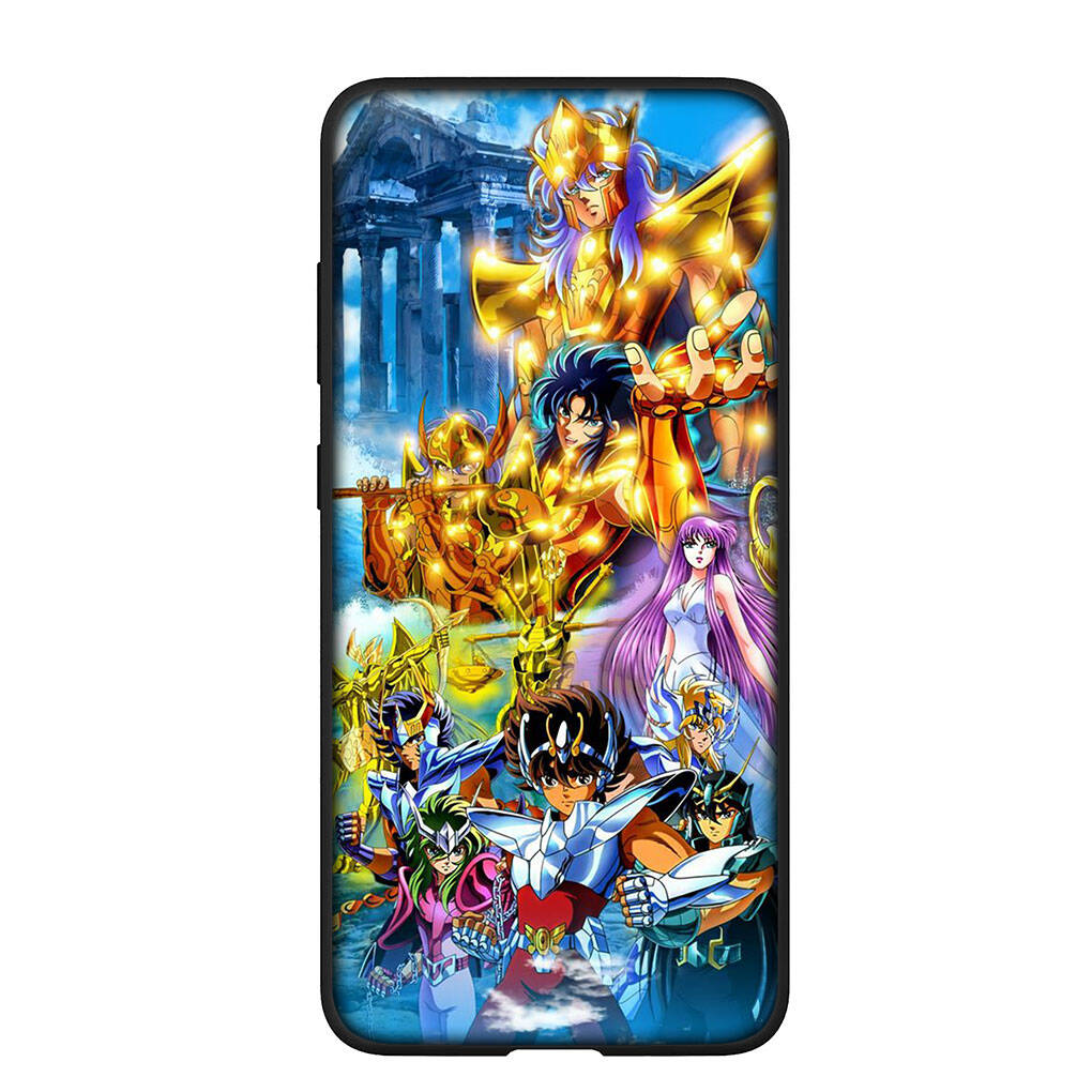 Phone Case for Samsung Galaxy S25 S23 S22 S24 Ultra FE A05 A06 A15 A16 A36 A37 A35 A54 A55 A56 A57 A25 A26 A53 A17 Wallpaper Saints Anime Seiyas Cover