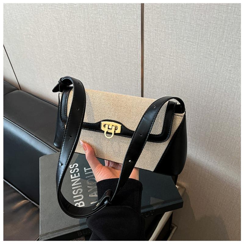 Sommer neue Nische High-End Einzel-Schulter Achseltasche modische Kontrastfarbe tragbar schräg zu tragen kleine quadratische Tasche