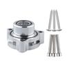 Adaptor Valve Blow Off Roșu din Aluminiu Billet PENTRU Ford Fiesta/Mustang/Fusion/Edge/Escape/Transit/Bronco 1.5 1.6 2.0 2.3 2.7L
