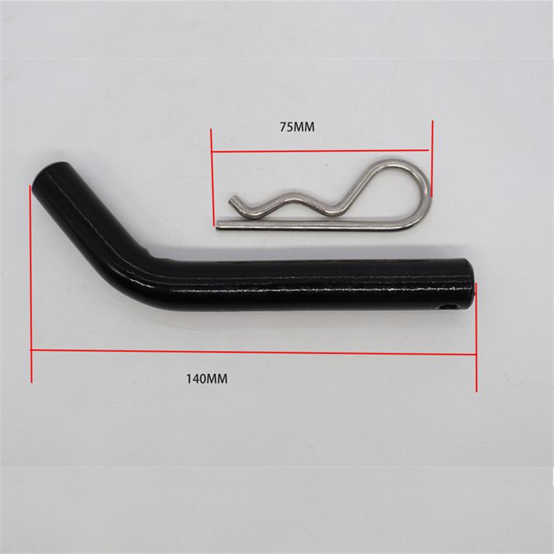5/8" Inch Trailer Hitch Pin And Clips For Receiver Towing Components Steel Zinc Plated Off-road Trailer Parts Accessories