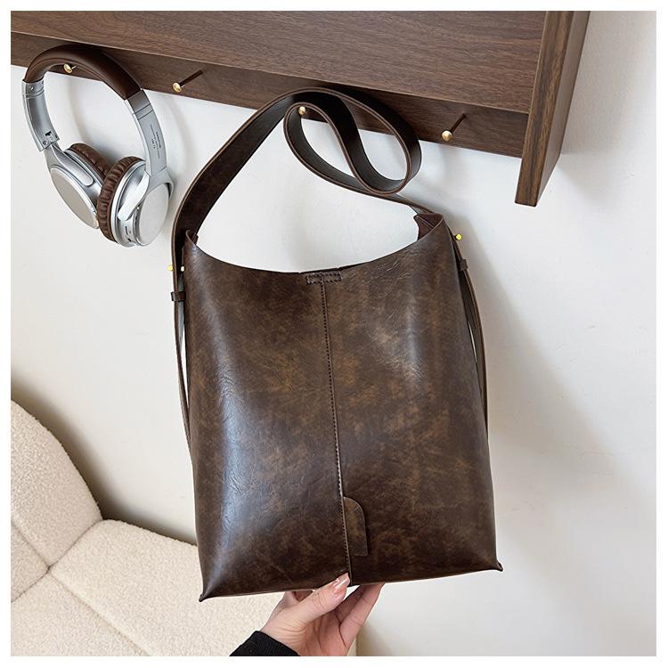 

202 новая сумка-тоут из 4 предметов, сумка-ведро в стиле ретро, комплект из двух предметов, сумка-мессенджер большой вместимости для поездок на работу One size