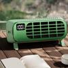 Ventilador Portátil de Mão maxiaoxia Fan de Potência Dupla Sem Lâminas com Ajuste de 5 Velocidades, Vento Forte e Baixo Ruído, Recarregável