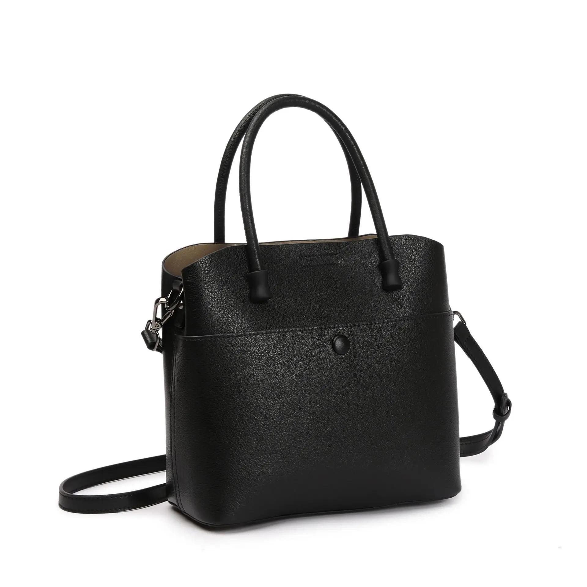 

2026 New Luxury Genuine Leather Women s Handbag, Single Shoulder Crossbody Bag for Ladies, Large Capacity Soft Leather Tote Bag чёрный