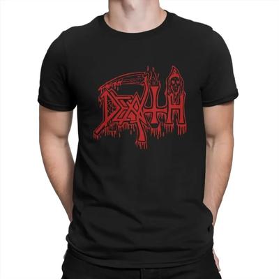 Humorvoll Die Repräsentative Band Von Death Metal T-Shirts Männer Rundhals Reine Baumwolle T Shirts Death Metal Kurzarm