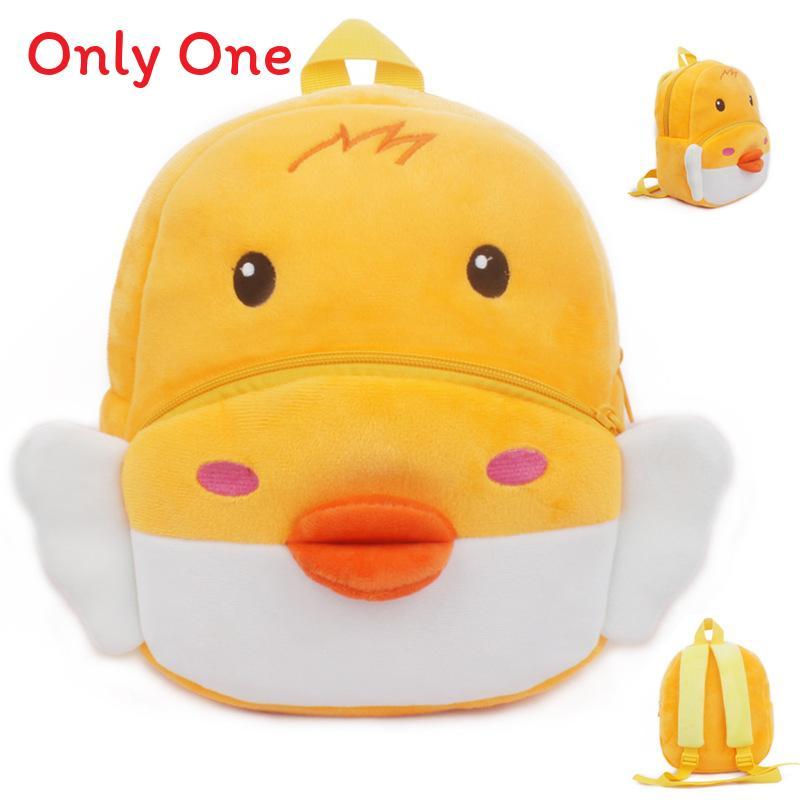 Nickel Childrens Plush Backpack With Animal Pattern For Kindergarten And School Use