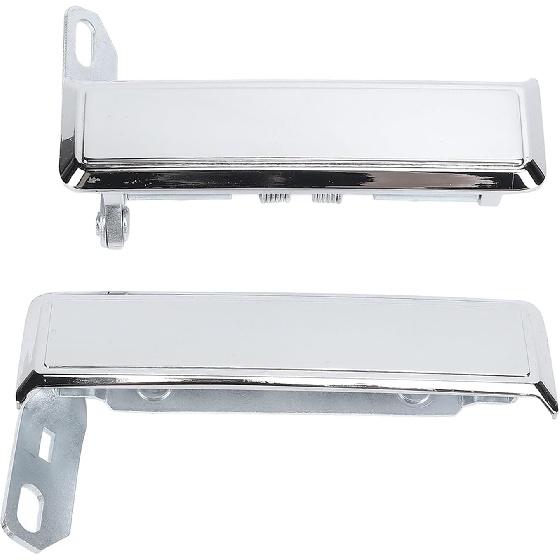 KIMISS Chromowany Zestaw Zewnętrznych Klamki Drzwi dla FJ40 BJ40 BJ42 FJ45 HJ45 HJ47 1975-1984 Nierdzewne Metalowe Klamki Zewnętrzne Lewe Prawe