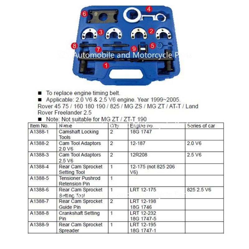 Motor Zamanlama Alet Seti Land Rover Freelander V6 Rover KV6 2.0 2.5 Motor 1999-2005 İçin Uygundur