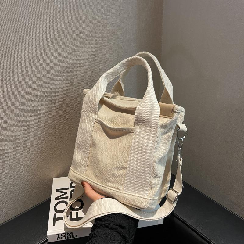 Melaleuca Bag Niche Lady Shoulder Bag Hand-held Thickened Canvas Handbag Bucket Tote Bag