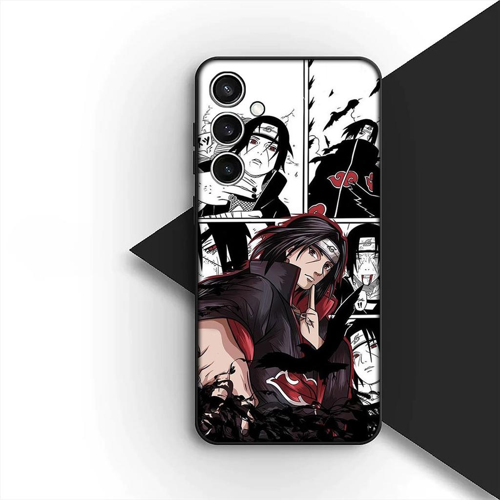 Narutos Akatsuki Itachi Uchiha Silicone Cover for Apple iPhone 17 Pro XS Max Air XR 6 Plus X 5 + SE 2022 SE2 6+ Coque Phone Case