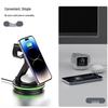 Foldable 4-in-1 Magnetic Fast Charging Desktop Charger