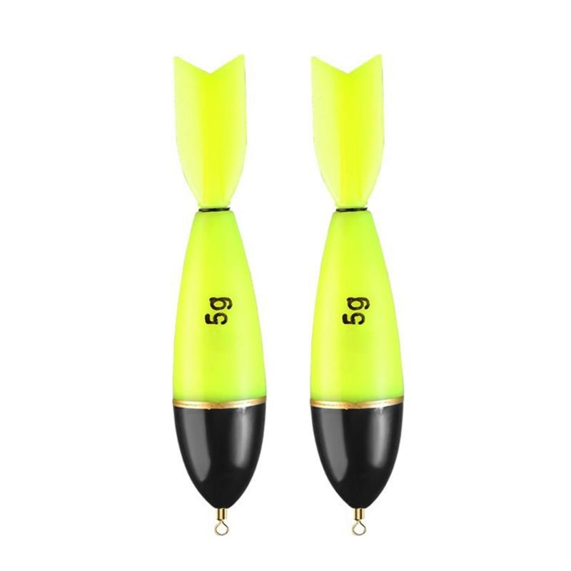 2 Stück Schwimmbojen Angelpose Nachtbeleuchtung Angelpose Licht Leuchtender Lichtstab für Angelleuchten Leuchtende Schwimmer