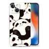 Phone Case For iPhone 17 Cases iPhone Air 16 15 12 13 14 Pro Max 7 8 Plus 16Pro iPhone11 Clear Soft Cover Cartoon Panda
