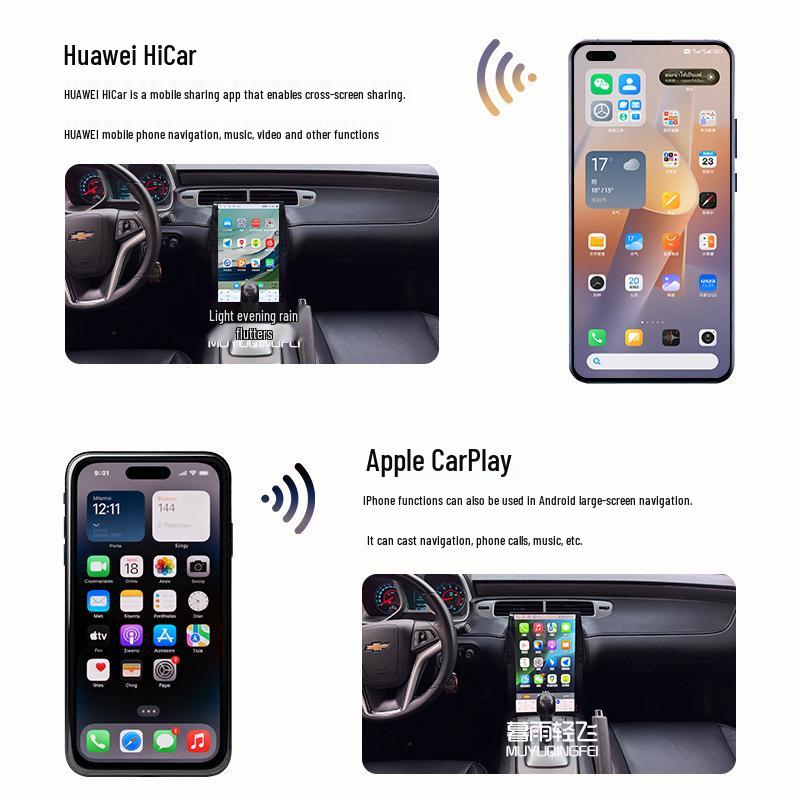 Chevrolet Camaro Центральна Консоль Android Навігація з CarPlay