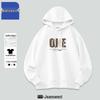 Jeanswest Z Unisex American Style Hooded Pullover Hoodie