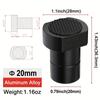[8Pcs Aluminum Bench Dogs Stops] 8Pcs Aluminum Alloy Bench Dogs with Silicone Gaskets, 19mm Diameter Woodworking Bench Stops for Clamp Workbench